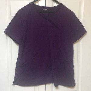 Scrub Star woman’s purple scrubs